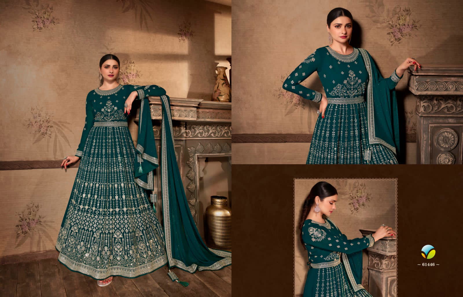 Vinay Kasheesh Pakeeza Heavy Wedding Wear Fancy Georgette Salwar Kameez Collection
